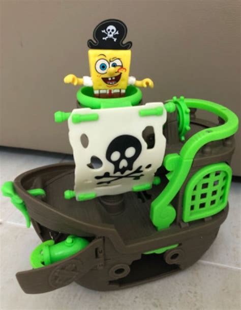 Navio Pirata Bob Esponja Brinquedo Imaginext Usado 47121076 Enjoei