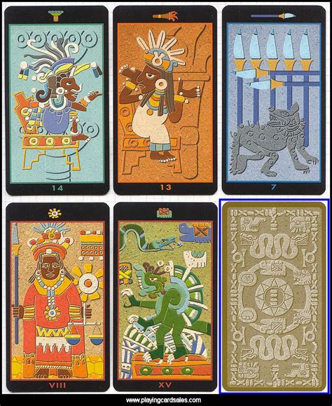 R Somerville Playing Cards Playingcardsales Mayan Tarot By Lo