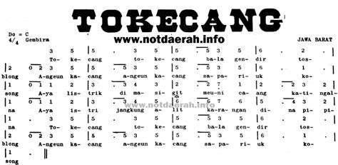 Lirik Tokecang Dan Artinya Delinews Tapanuli