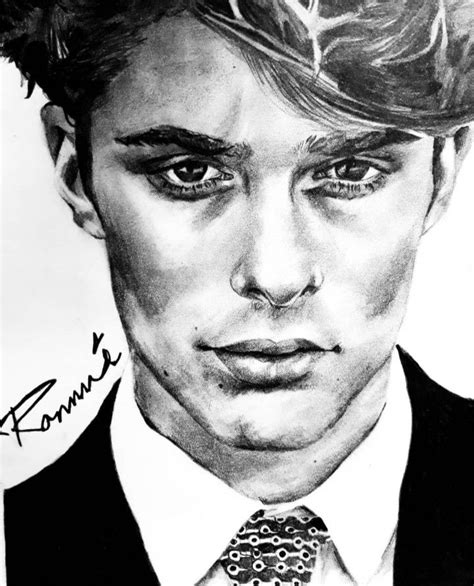 2nd Pencil Drawing Of Maxence Danet Fauvel Maxence Danet Fauvel