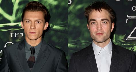 Tom Holland And Robert Pattinson Attend ‘the Lost City Of Z’ L A Premiere Charlie Hunnam