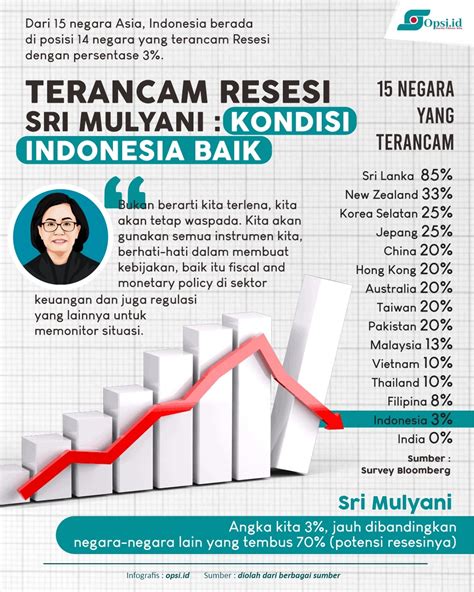 Infografis Masuk 15 Negara Terancam Resesi Sri Mulyani Kondisi