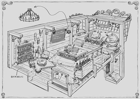 More Quarter Deckcabin Layout Sailing Ships Tall Ships Deck Layout