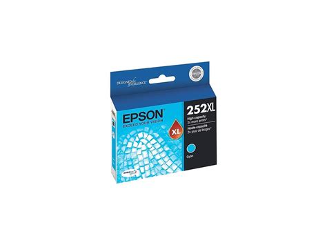 Epson Durabrite Ultra 252xl Ink Cartridge Cyan