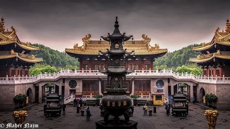 Jingan Temple Shanghai China China Architecture Shanghai China