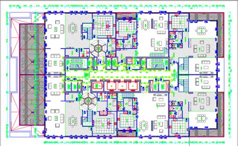 High Rise Building Structure Detail 2d View Cad Construction Block Layout Dwg File Cadbull