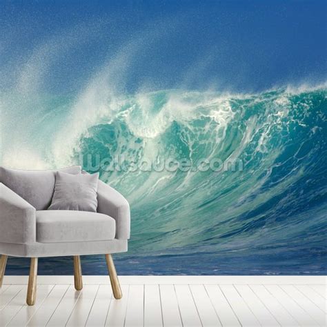 Big Waves, North Shore, Hawaii Wall Mural | Wallsauce UK