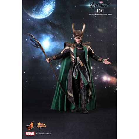 Коллекционная фигурка Мстители Локи Hot Toys купити в Києві Україна Інтернет магазин