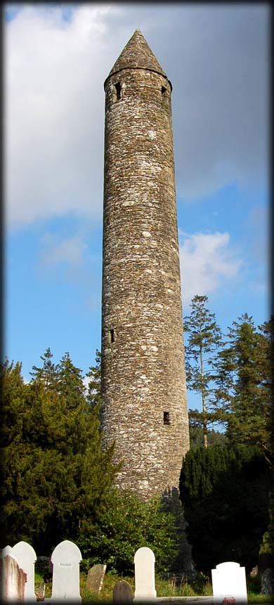glendalough  tower