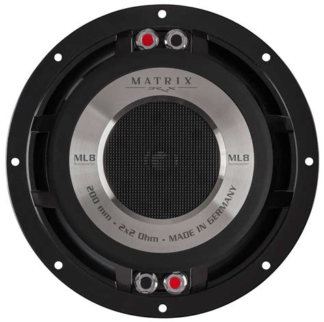 BRAX MATRIX ML8 SUB 200 Mm High End Woofer Audiotec Fischer