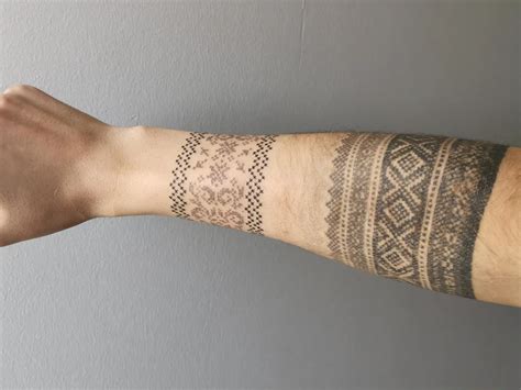 Norwegian Knitting Patterns Done By Dora Timeless Tattoo Oslo