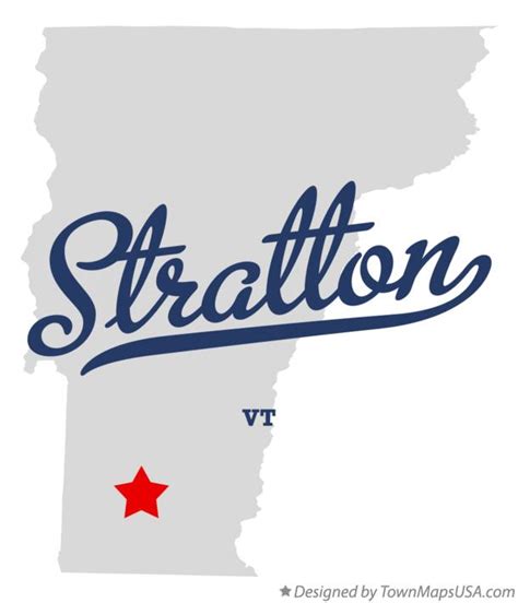 Map of Stratton, VT, Vermont