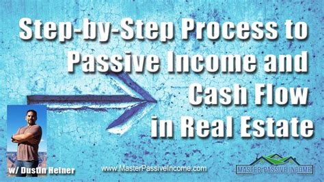 The Real Estate Transaction Process Into Passive Income