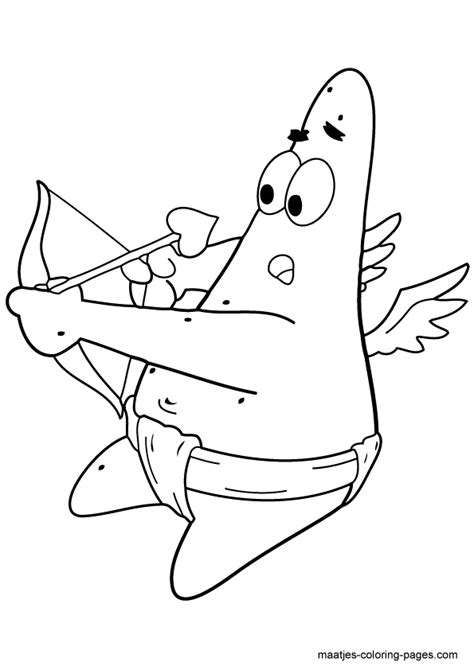 Patrick Star Coloring Pages Serylex