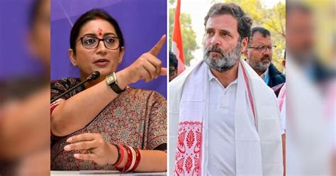 Smriti Irani Targeted Rahul Gandhi Bharat Jodo Nyaya Yatra Said Frogs