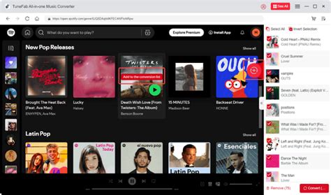 Tunefab Spotify Music Converter El Mejor Descargador Y Convertidor De