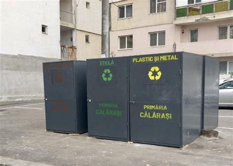 C L Ra I Prim Ria Amplaseaz Noi Containere Pentru Colectarea