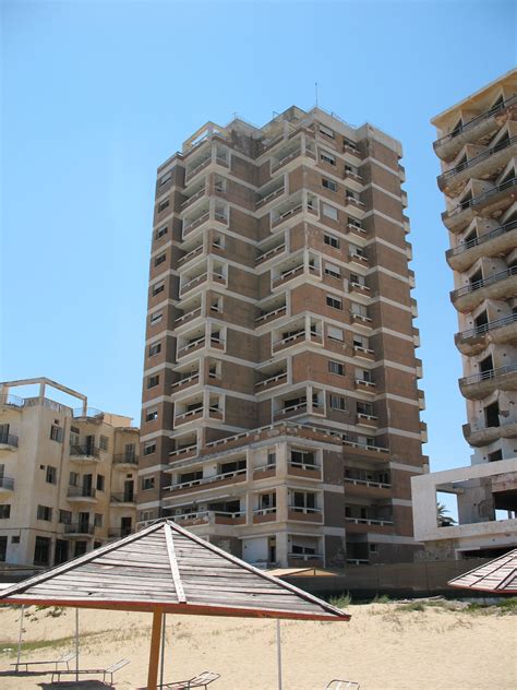 Famagusta, Ghost Towns, Skyscraper, Multi Story Building, Structures ...