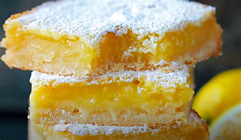 Classic Lemon Bars Recipe