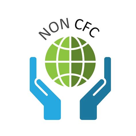 Premium Vector Non Cfc Logo Design