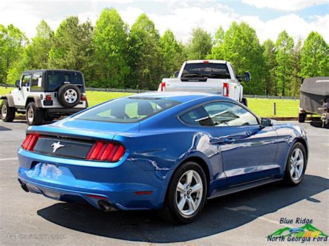 2017 Lightning Blue Ford Mustang V6 Coupe 141980773 Photo 5