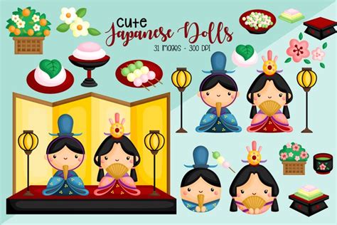 Japan Dolls Clipart Culture Clip Art