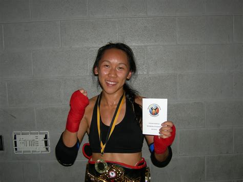 WKF Canada | WOMENS WKF ONTARIO PROVINCIAL MUAY THAI CHAMPION AT 54 KG