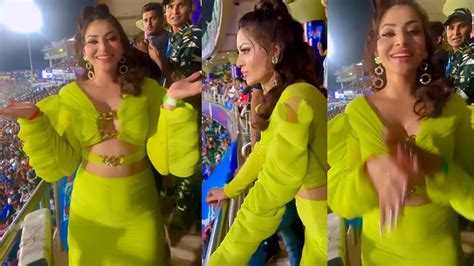 IPL Fever Grips Bollywood Urvashi Rautela Grooves To Koi Mil Gaya