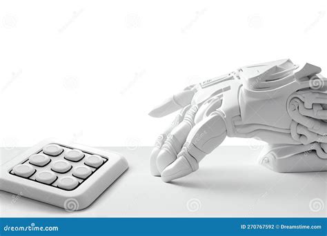 Robot Can Working On Keyboard Button Ai Artificial Intelligence