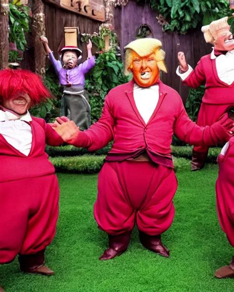 Dancing Dwarf Sized Oompa Loompas Look Just Like Stable Diffusion