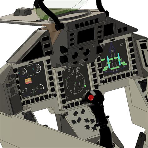 STL file Cockpit - detail for FREEWING Eurofighter TYPHOON - 1/11・3D ...