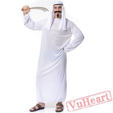 Halloween Adult Costume Men Middle East Arab Prince King Costume