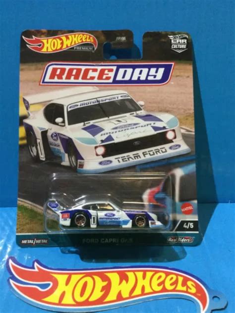 2023 Hot Wheels New Model Ford Capri Gr3 4 White Mk Iii Silhouette