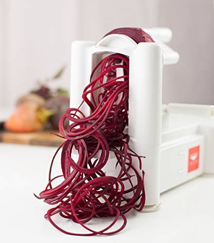 Paderno World Cuisine Blade Vegetable Slicer Spiralizer Counter