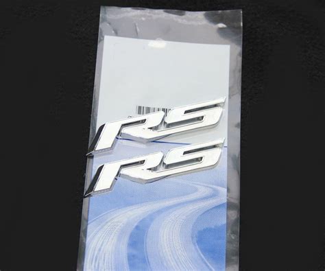 Amazon Yoaoo 1x OEM Grille Rs R S Emblem Badge 3D Logo Allloy For