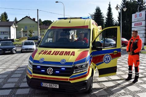 Do Zatora trafił nowy ambulans ratownictwa medycznego Pojazd jest