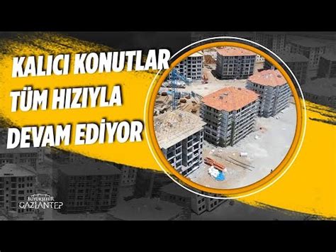 Deprem bölgesindeki kalıcı konut çalışmaları tüm hızıyla devam ediyor