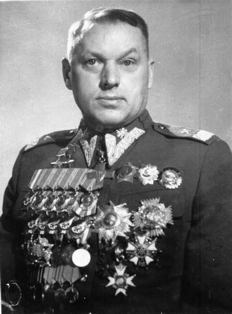 Soviet Marshal Konstantin Rokossovsky In A Polish Army Uniform