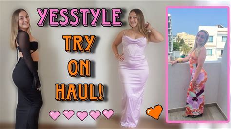 Yesstyle Try On Haul Youtube