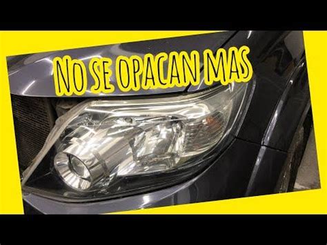 Como Restaurar De Forma Definitiva Los Faros Amarillentos De Tu Auto