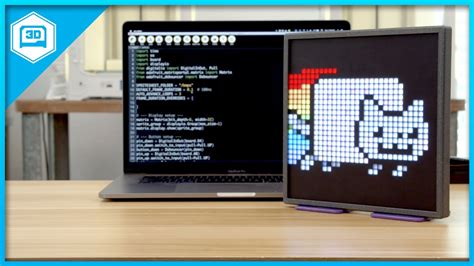 Square Pixel Display With Rgb Matrix And Circuitpython 32x32 Rgb Led