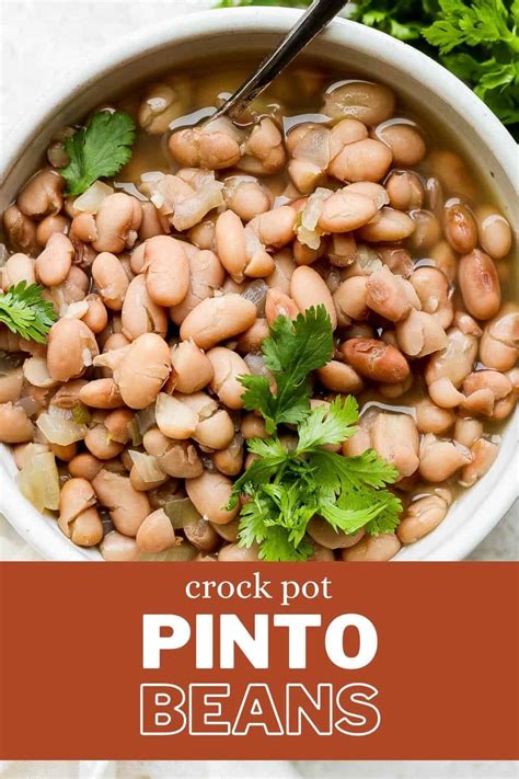 Crock Pot Pinto Beans Isabel Eats