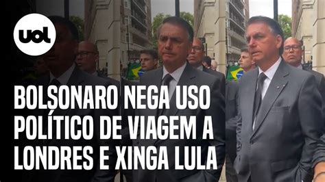 Bolsonaro Se Irrita Pergunta Sobre Uso Pol Tico De Ida A Londres E