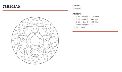 Paire Disques De Frein Avant Brembo S Rie Or Flottant Suzuki Rf F