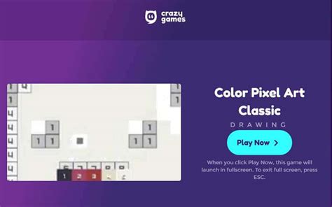 Pixel Art Games Online Free : Fill in each pixel with the color of your ...