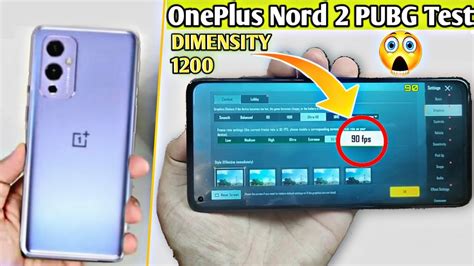 OnePlus Nord 2 PUBG Test Oneplus Nord 2 PUBG Graphics Test Dimensity