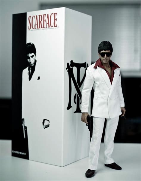 Scarface Tony Montana Action Figure - Respect Version Images at Mighty ...