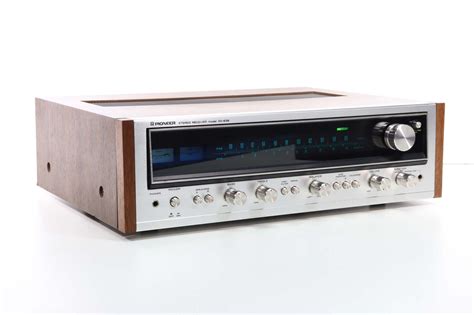 Pioneer Sx 636 Vintage Wooden Stereo Receiver No Left Channel Audio