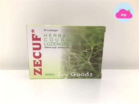 Jual Zecuf Herbal Cough Lozenges 24 Tablet Di Seller Raynar Wanajaya