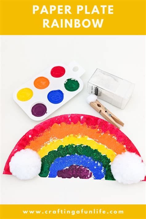 Paper Plate Rainbow Craft That Kids Will Love - Crafting A Fun Life